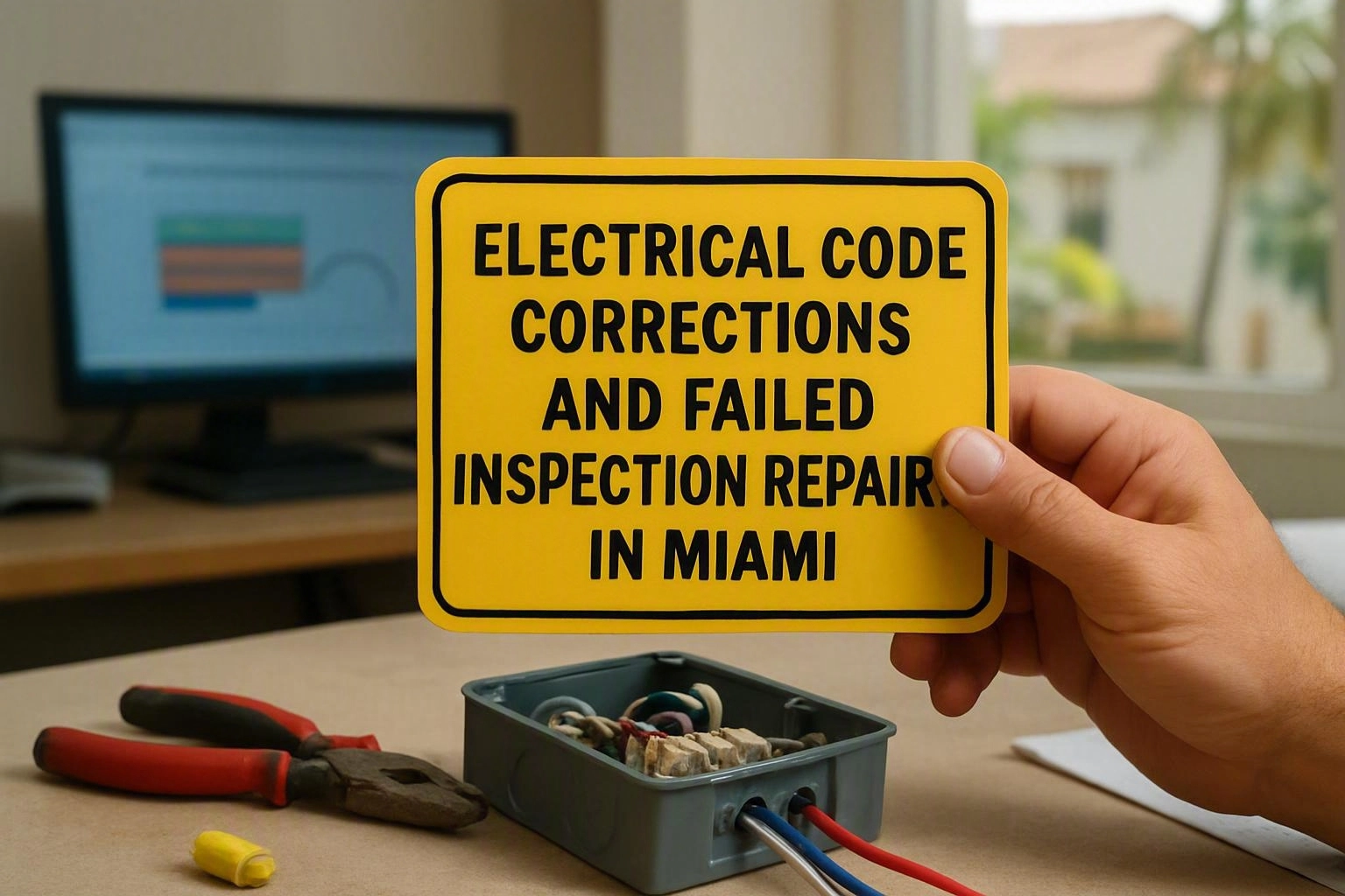 Electrical Code Corrections and Failed Inspection Repairs in Miami