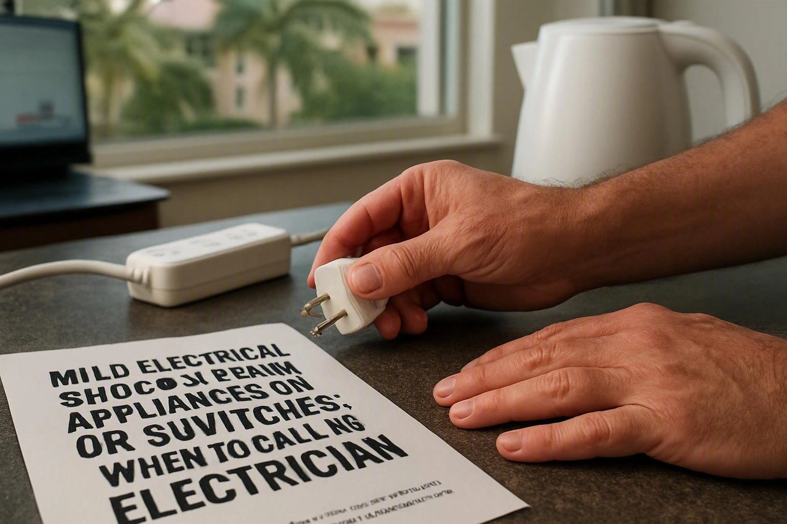 Mild Electrical Shocks From Appliances or Switches: When to Call an Electrician
