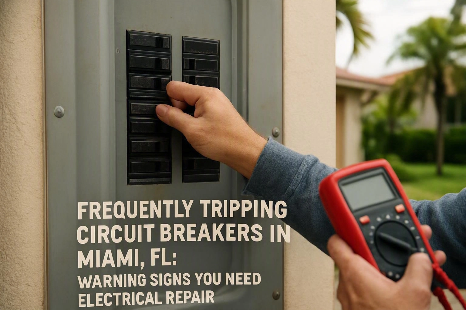 Frequently Tripping Circuit Breakers in Miami, FL: Warning Signs You Need Electrical Repair