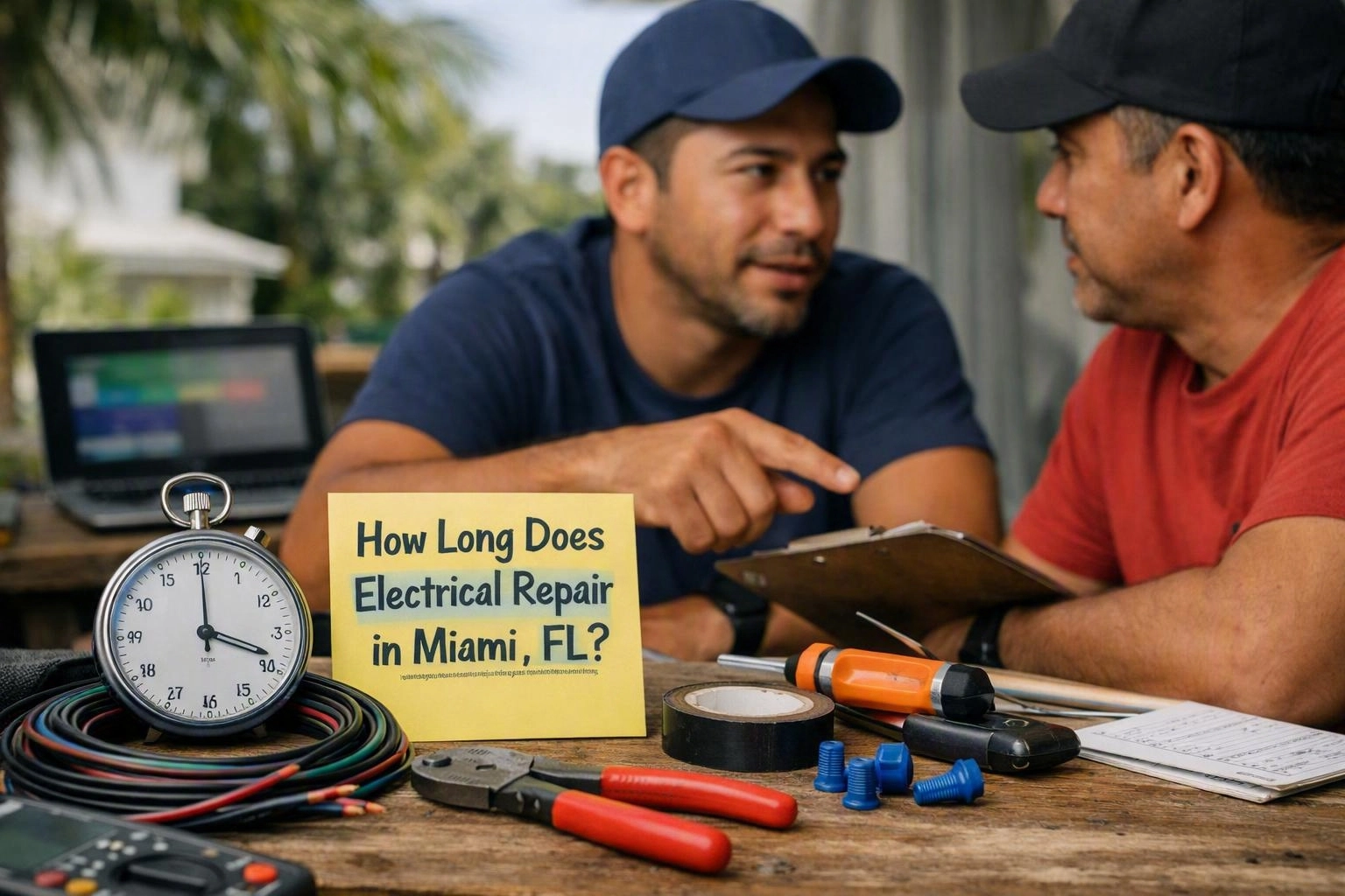 How Long Does Electrical Repair Take in Miami, FL? — How Long Does an Emergency Electrician Take in Miami, FL?