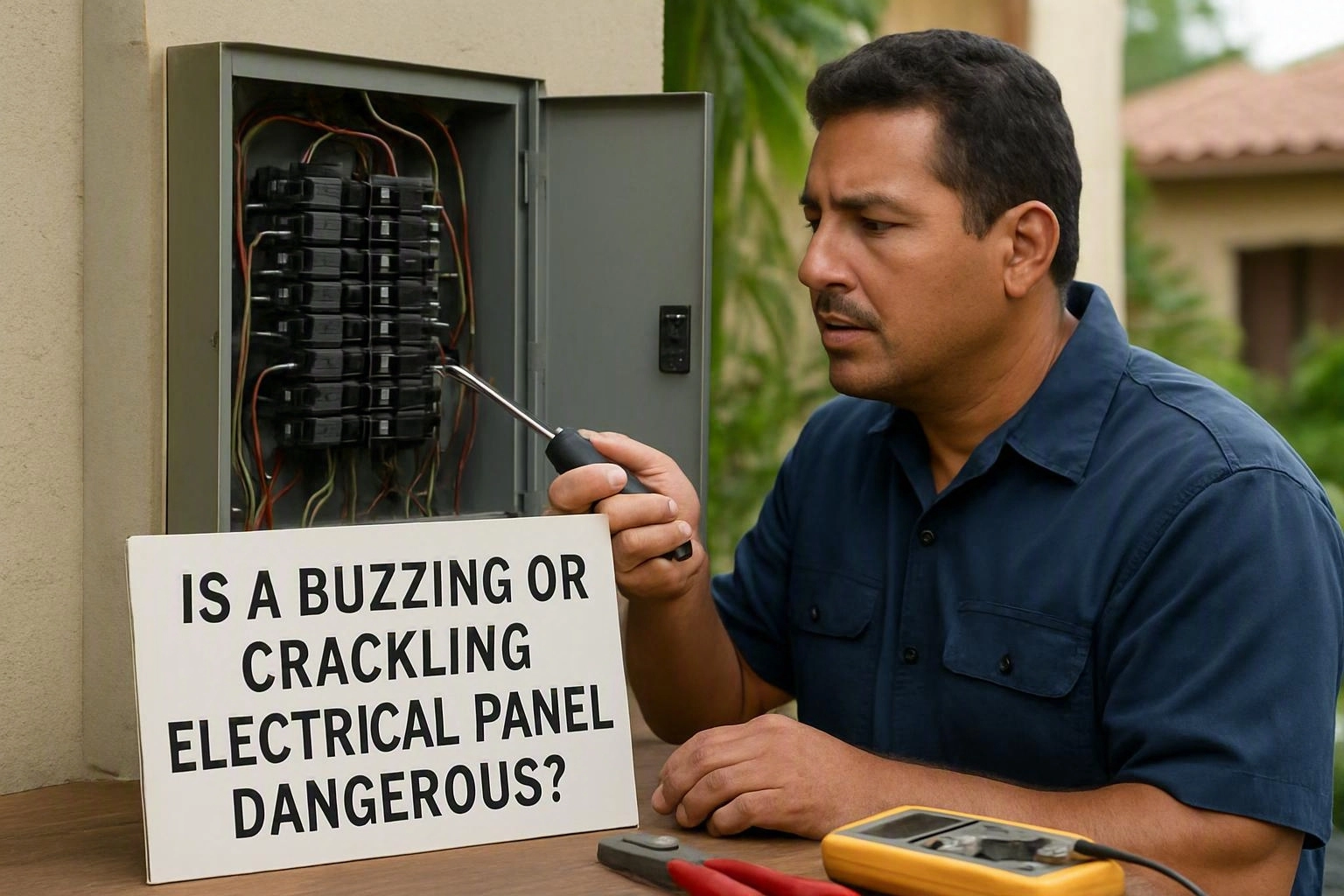 Is a Buzzing or Crackling Electrical Panel Dangerous?