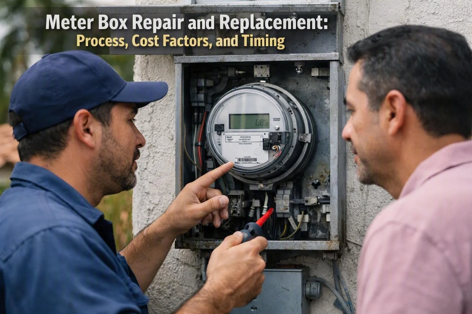 Meter Box Repair and Replacement: Process, Cost Factors, and Timing