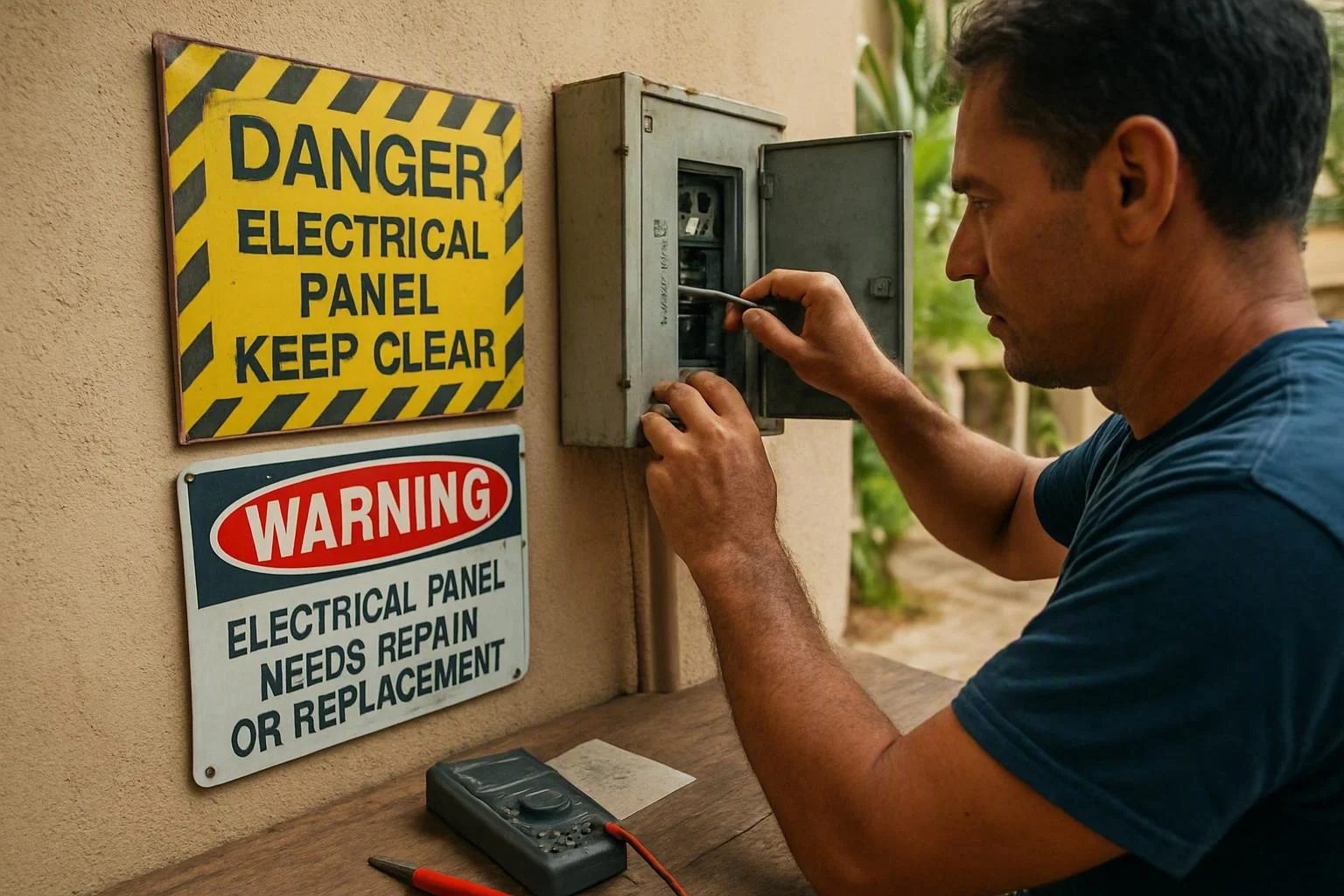 Old Electrical Panel Warning Signs: When a Panel Needs Repair or Replacement