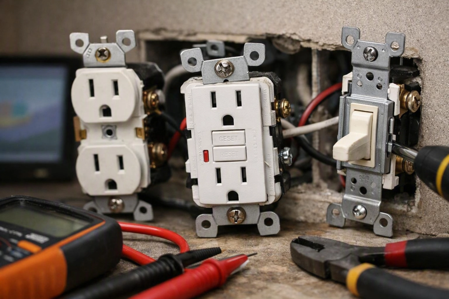 Outlet, Switch, and GFCI Repair: Costs and Service Options