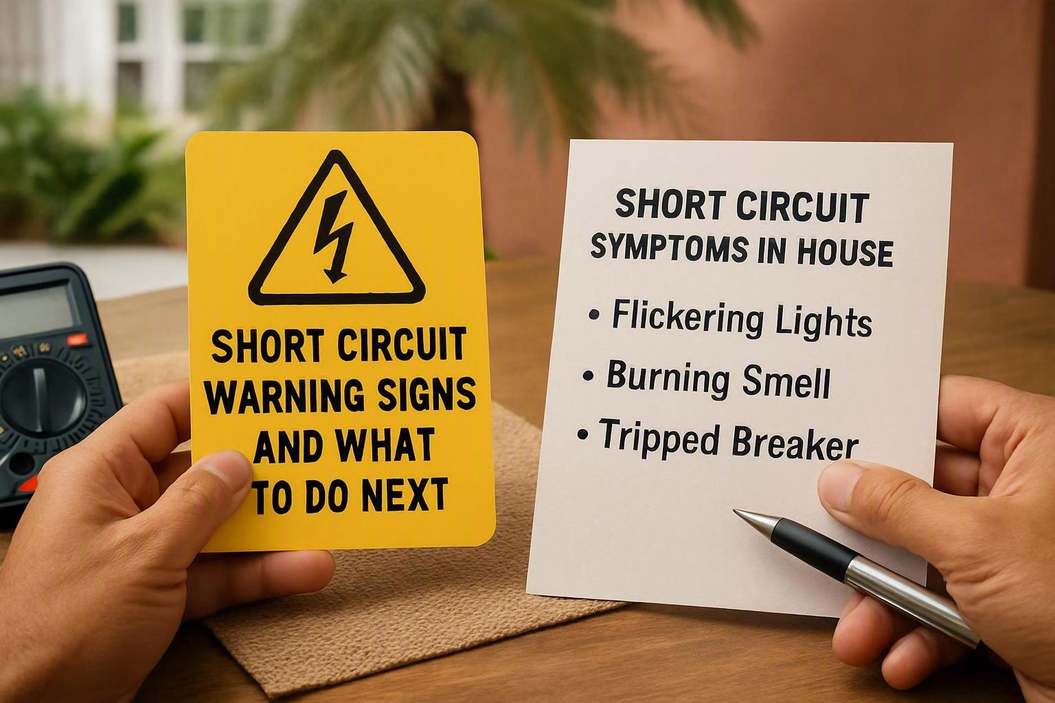 Short Circuit Warning Signs and What to Do Next