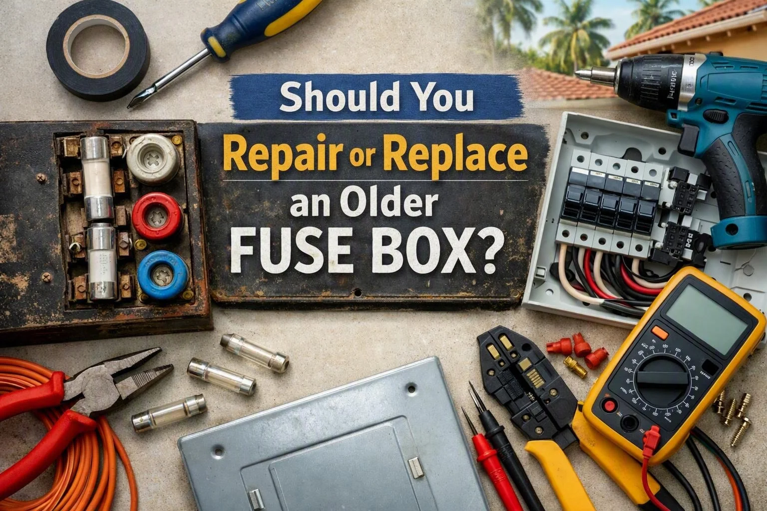 Should You Repair or Replace an Older Fuse Box?