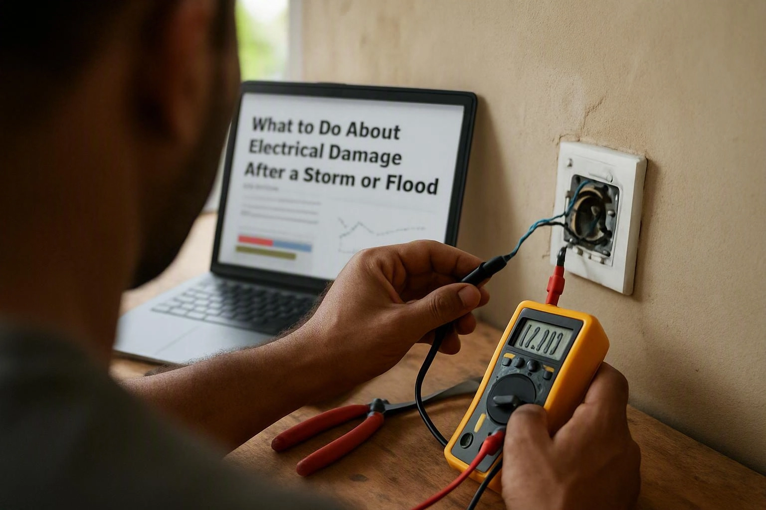 What to Do About Electrical Damage After a Storm or Flood