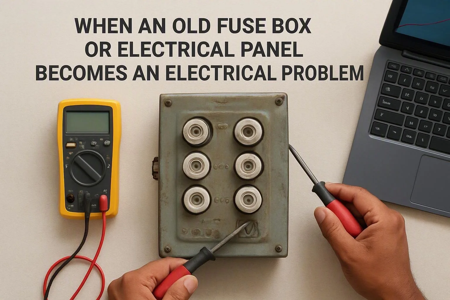 When an Old Fuse Box or Electrical Panel Becomes an Electrical Problem