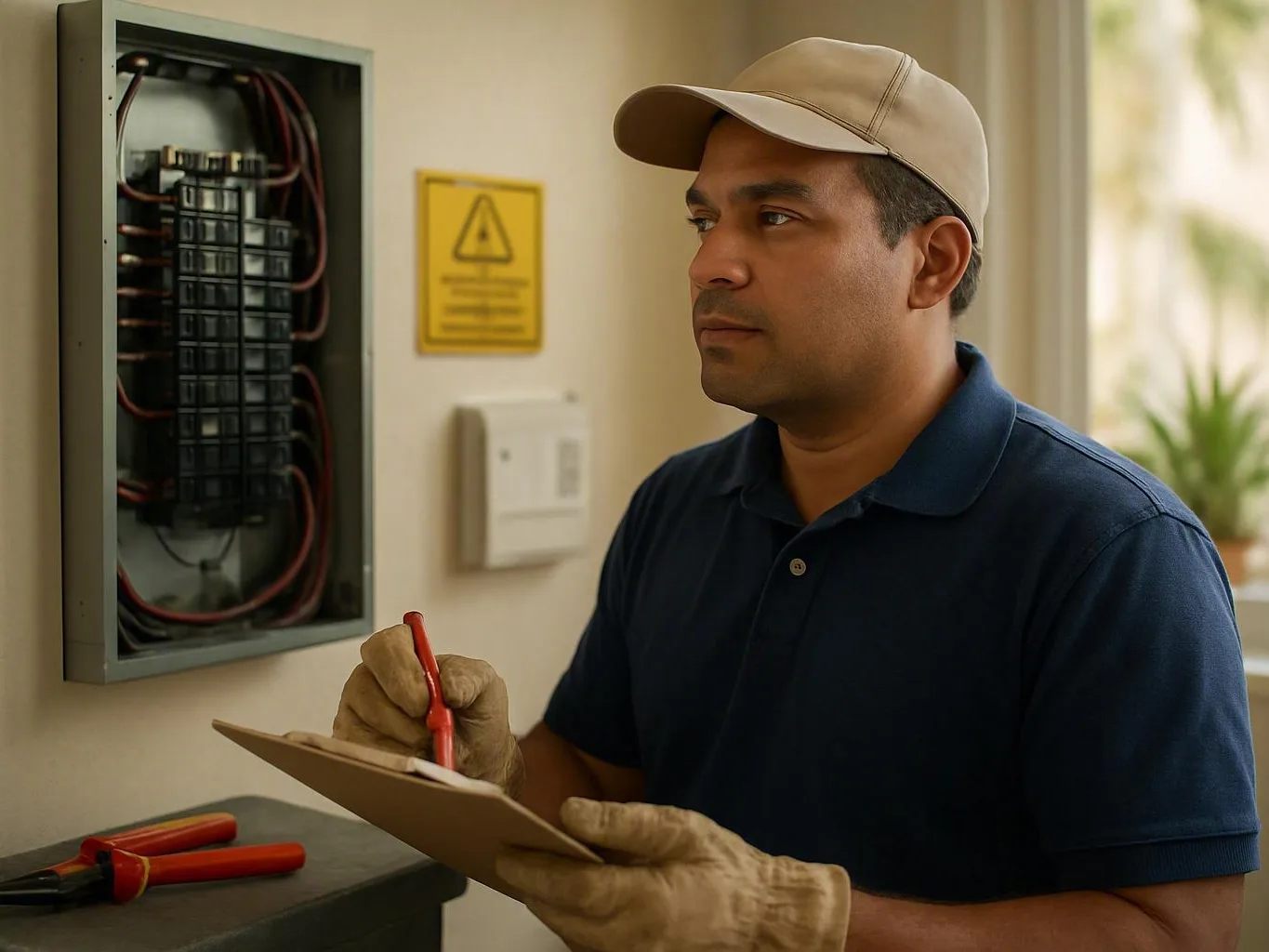 Earth Electric Florida in Miami — service highlight — Why Service Mast Matters?