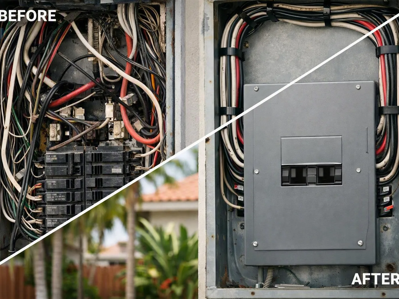 Earth Electric Florida in Miami — service highlight — Why Surge Protector Matters?